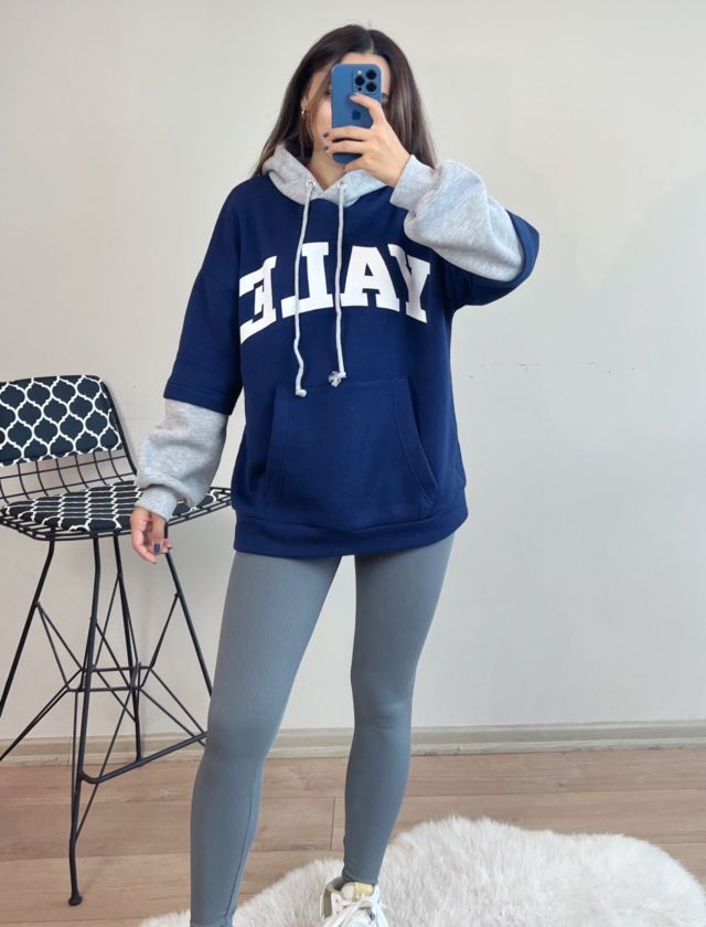 Mavi Orjinal Marka Yale Sweat