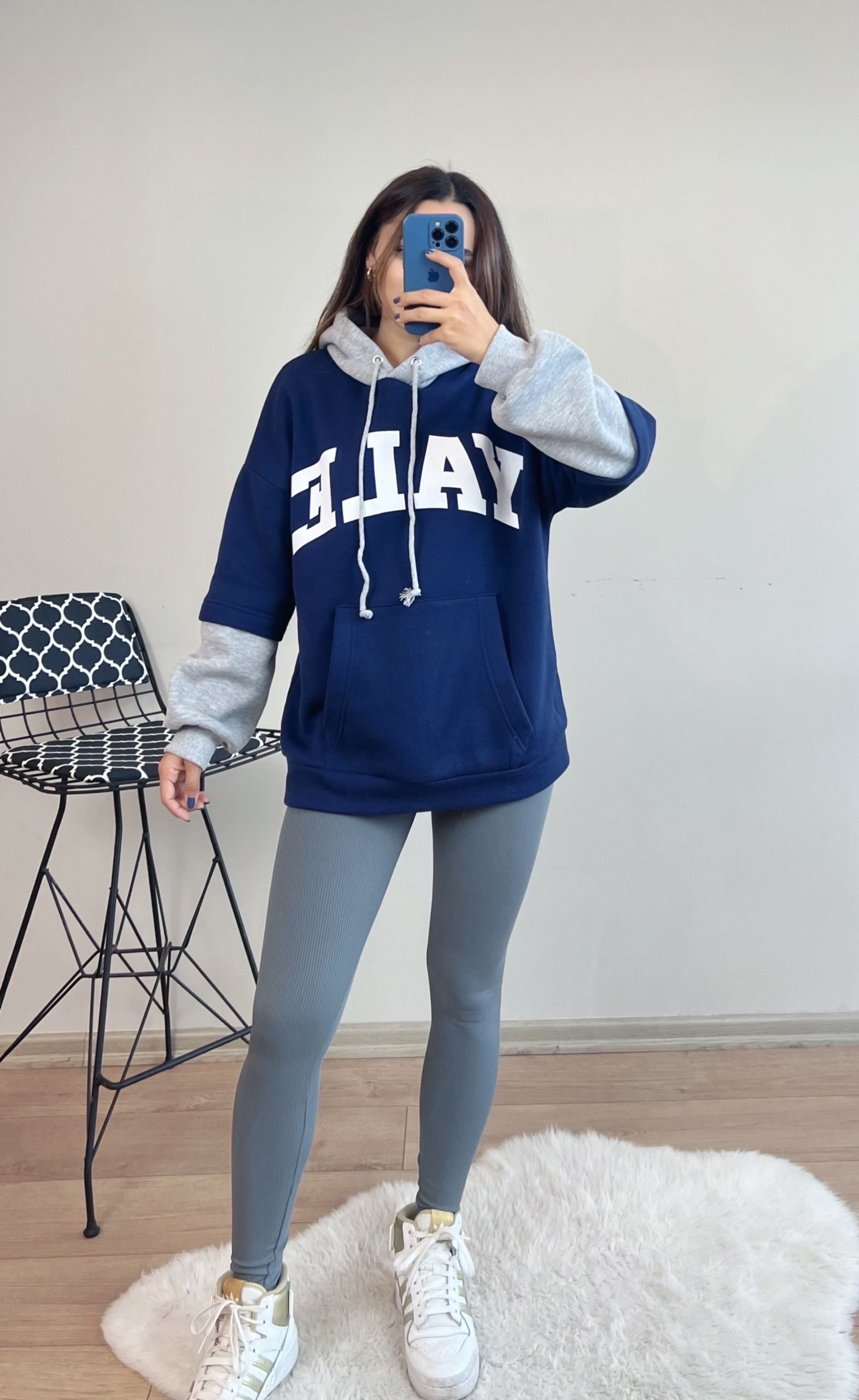 Mavi Orjinal Marka Yale Sweat
