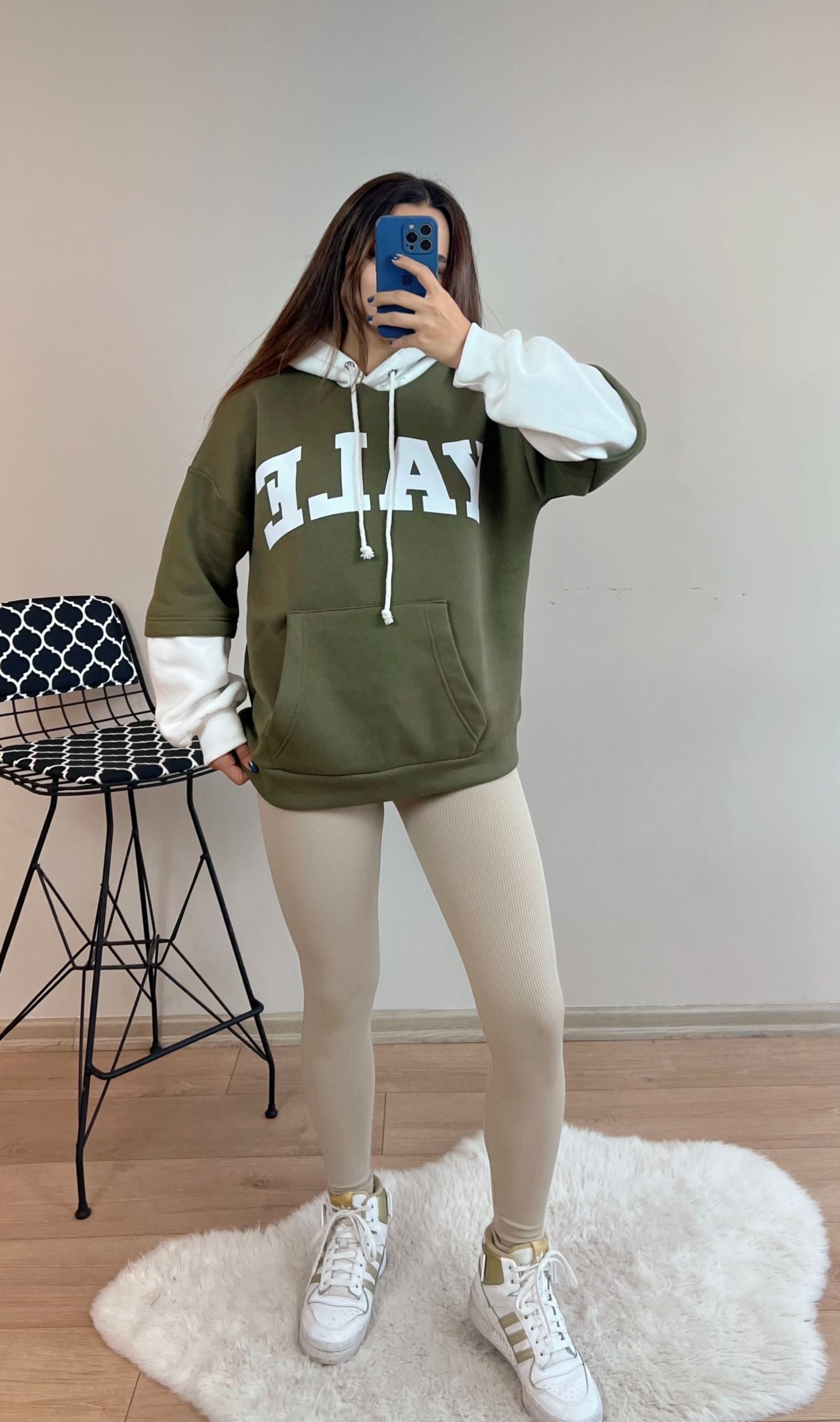 Yeşil Orjinal Marka Yale Sweat