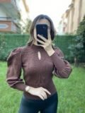 Taba İnci Detay Bluz