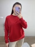 Kırmızı Bisiklet Yaka Sweat