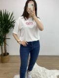 Pudra “me” Baskılı Tshirt