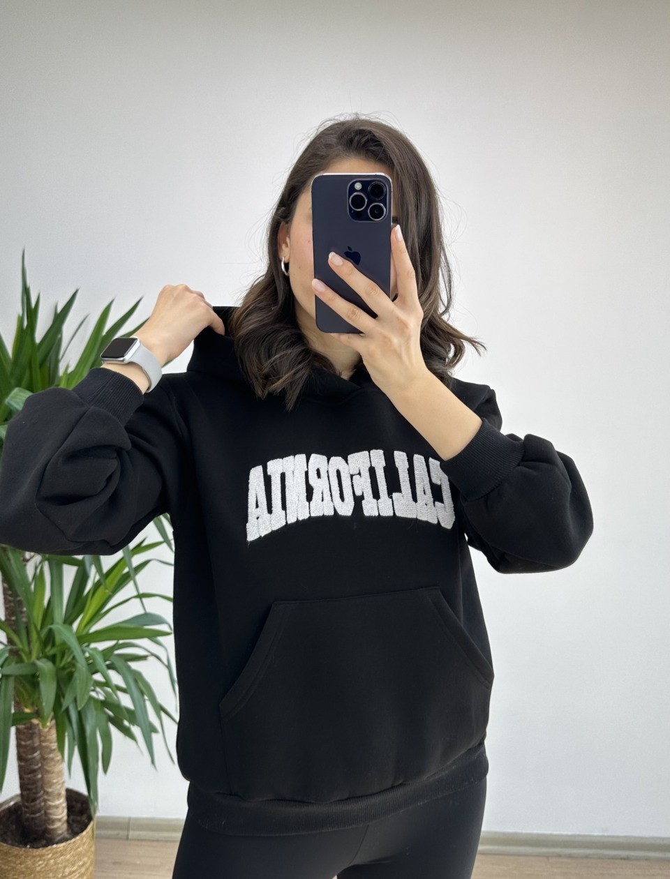 Mango CALİFORNİA Sweat—Siyah - Görsel 4