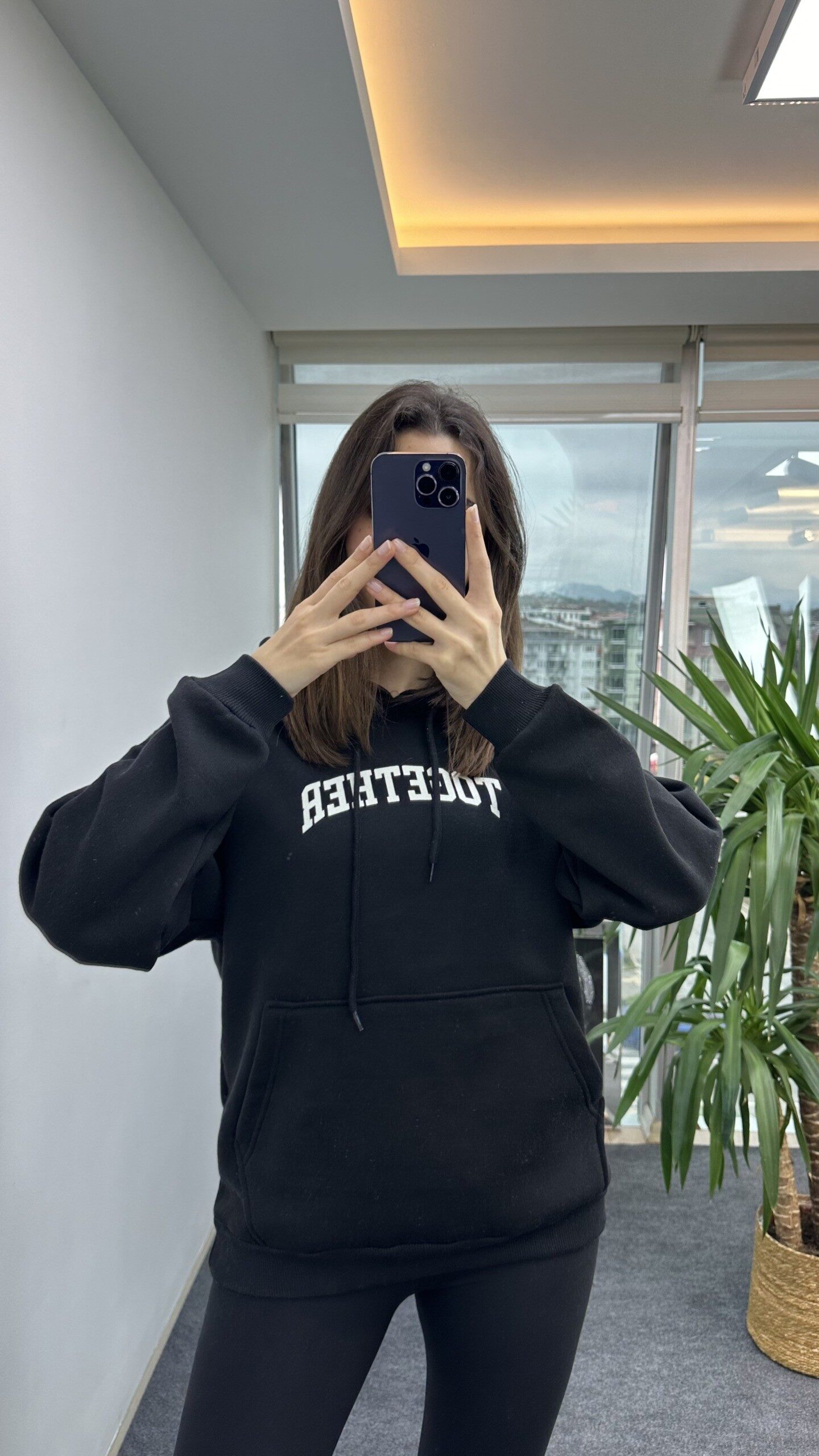 Siyah TOGETHER Sweat - Görsel 5